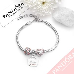 Vòng tay titan thời trang pandora TA352