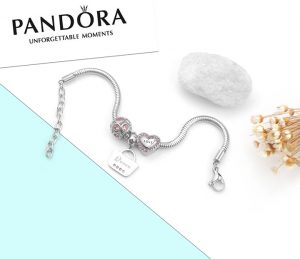 Vòng tay titan thời trang pandora TA352
