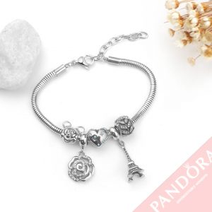 Vòng tay titan thời trang pandora TA355