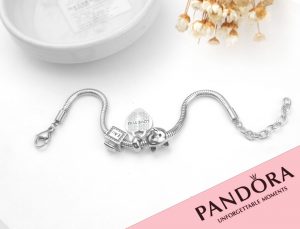 Vòng tay titan thời trang pandora TA357