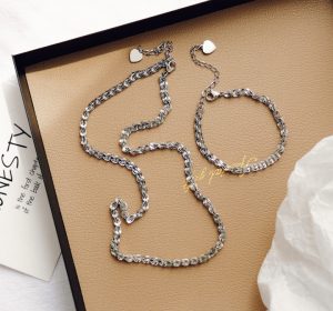 Combo 2 món dây chuyền và lắc tay đuôi phụng