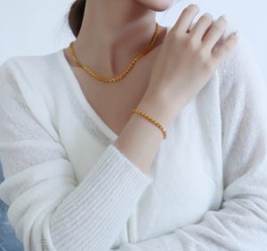 Combo 2 món dây chuyền và lắc tay đuôi phụng