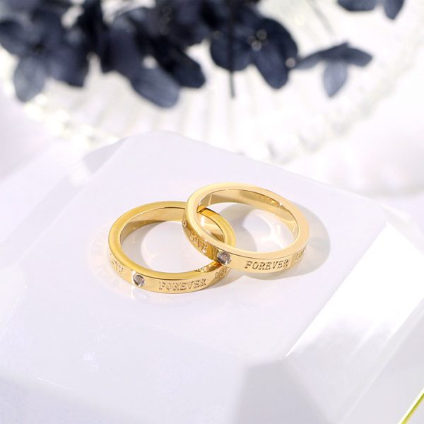 Nhẫn titan forever love