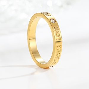 Nhẫn titan forever love