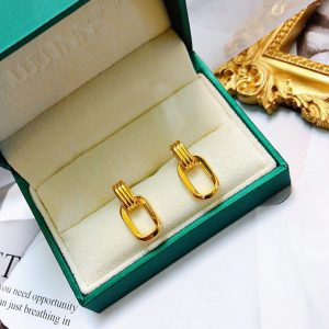 TB166b-Bông tai titan mặt 2 khoen lồng
