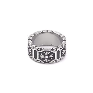 N504c-Nhẫn nam titan phong cách CHOME HEART