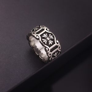 N504d-Nhẫn nam titan phong cách CHOME HEART