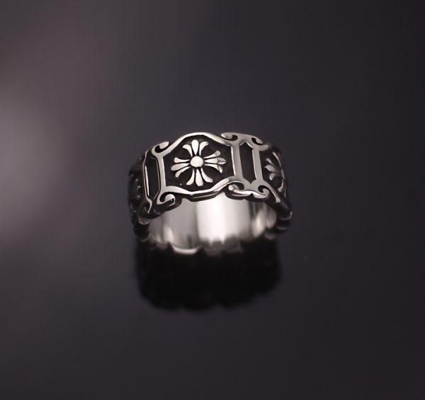 N504e-Nhẫn nam titan phong cách CHOME HEART