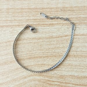 TA435d-Lắc tay nữ titan kiểu lặc đơn 3ly