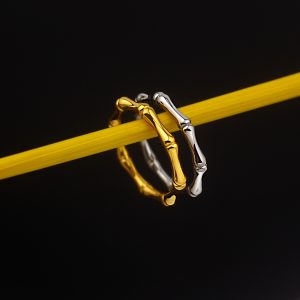 TC210c-Nhẫn nữ titan cây trúc