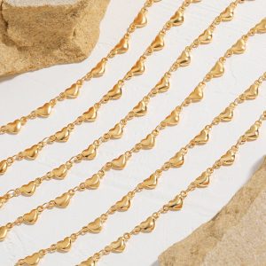 TN719c-Dây chuyền, vòng đeo cổ nữ titan trái tim