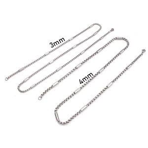 DN182b-Dây chuyền titan bông dừa đính ống cách điệu - bán sỉ trang sức Công Sang