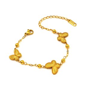 TA095a-Lắc tay nữ titan con bướm chạm máy