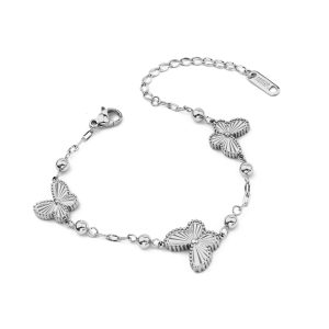 TA095b-Lắc tay nữ titan con bướm chạm máy