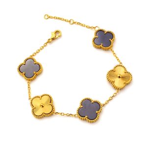 TA209j-Lắc tay nữ titan Van Cleef thời trang
