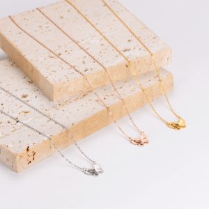 TN775h-Dây chuyền nữ titan mặt hình con bướm