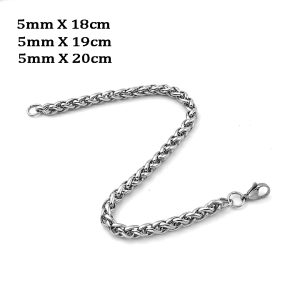 LN137b-Lắc tay nam titan kiểu dây bông dừa xoắn 5ly