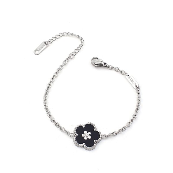 TA076e Lắc tay nữ titan van cleef hoa 5 cánh