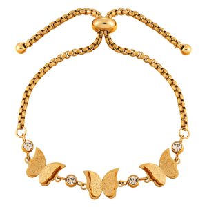 TA089d-Lắc tay nữ titan con bướm cách điệu