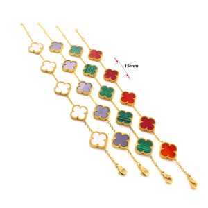TA185a Lắc tay Titan van cleef 5 bông 15mm