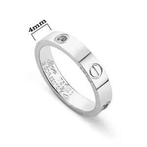 TC091e Nhẫn titan cartier thời trang đẳng cấp