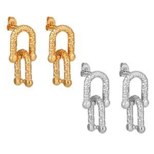 TB305a bông tai nữ titan thời trang phong cách Tiffany & Co