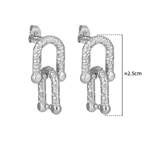 TB305c bông tai nữ titan thời trang phong cách Tiffany & Co