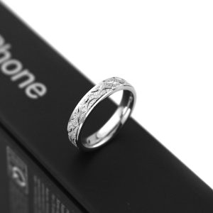 TC330b Nhẫn titan phun cát