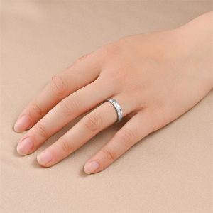 TC331b Nhẫn titan phun cát