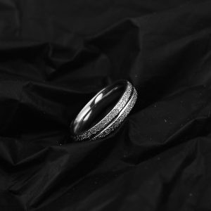 TC332b Nhẫn titan phun cát