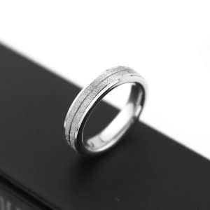 TC334b Nhẫn titan phun cát