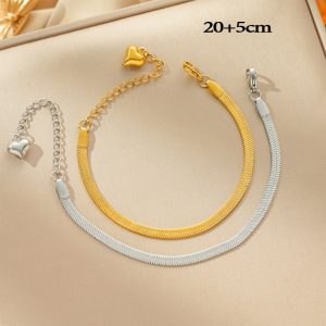 TA648d Lắc chân titan mì dẹp