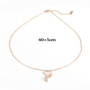 TN004d Vòng cổ titan hồ ly dây chuyền titan con cáo