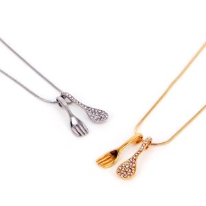 TN213a Dây chuyền nữ titan hình thìa muỗng