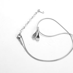 TN213g Dây chuyền nữ titan hình thìa muỗng