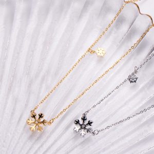 TN410e Dây chuyền titan hoa tuyết