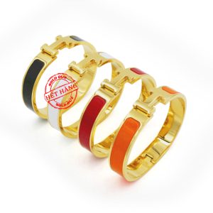 TV093a Vòng tay titan thời trang Hermes chữ H