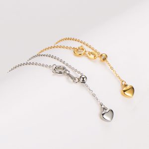 TN739f Dây chuyền nữ titan trái tim