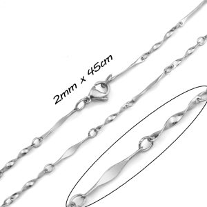 D031 Dây chuyền nữ inox cực đẹp giá rẻ không đen