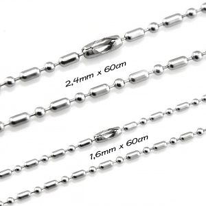 DN092c Dây chuyền trúc bi inox