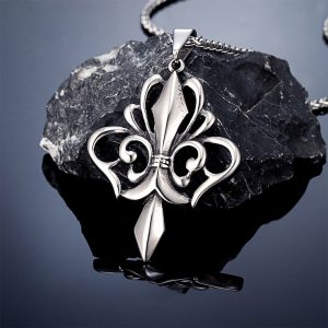 MD022b Mặt dây chuyền Fleur de Lis