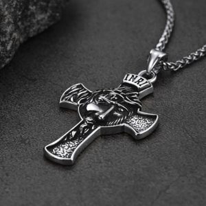 MD074a mặt dây chuyền thánh giá Chúa Giêsu