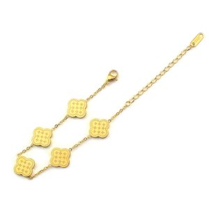 TA315g Lắc tay titan van cleef thời trang họa tiết LV