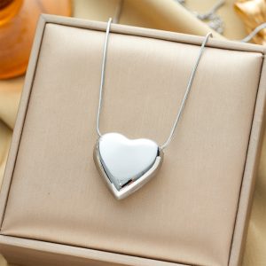 TN129b Dây chuyền titan trái tim