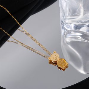 TN536 Dây chuyền titan con gâu
