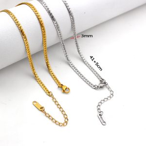 TN589 Dây chuyền titan kiểu lặc chạm viền 40+5cm