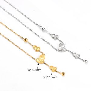 TN807 Dây chuyền titan hô lô móc máy cách điệu