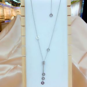 TN166 Dây chuyền titan số la mã thời trang Hàn Quốc