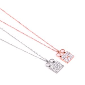 TN219 Dây chuyền titan mặt hình túi sách