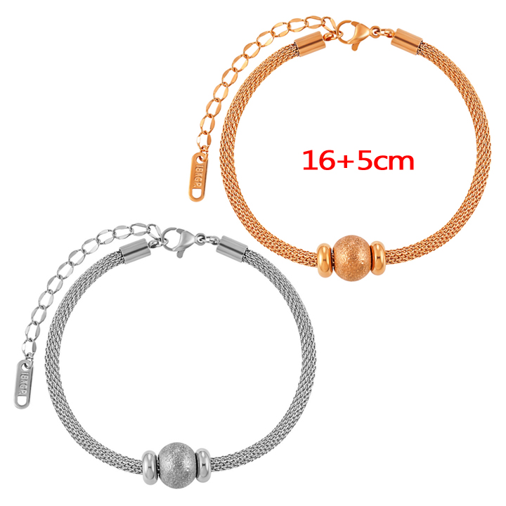 TA281 Lắc tay nữ titan bi phun cát
